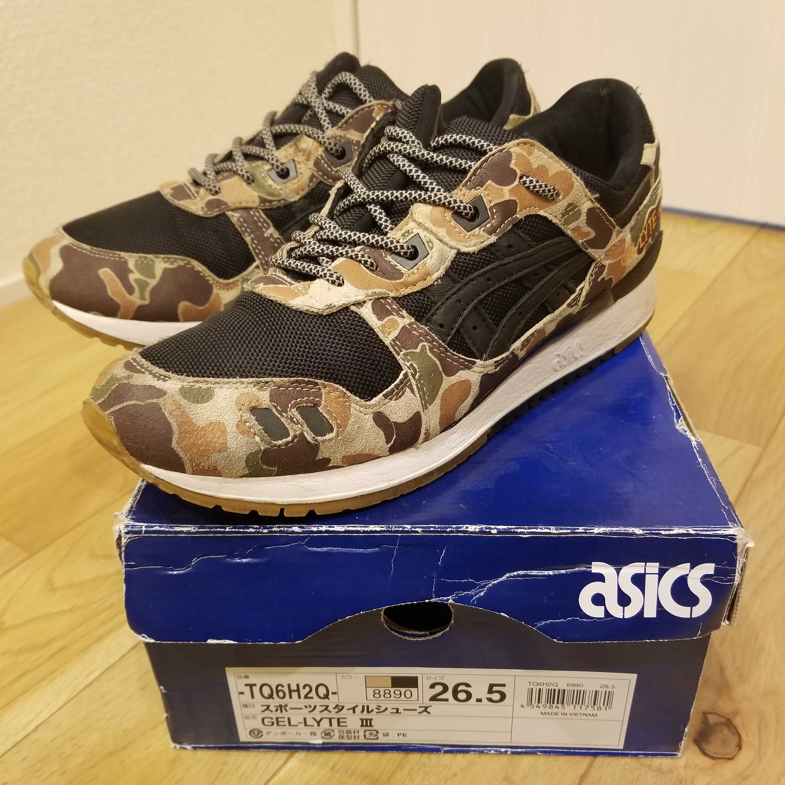 Asics × Atoms Gel-Lyte III 3 "Duck Camo"