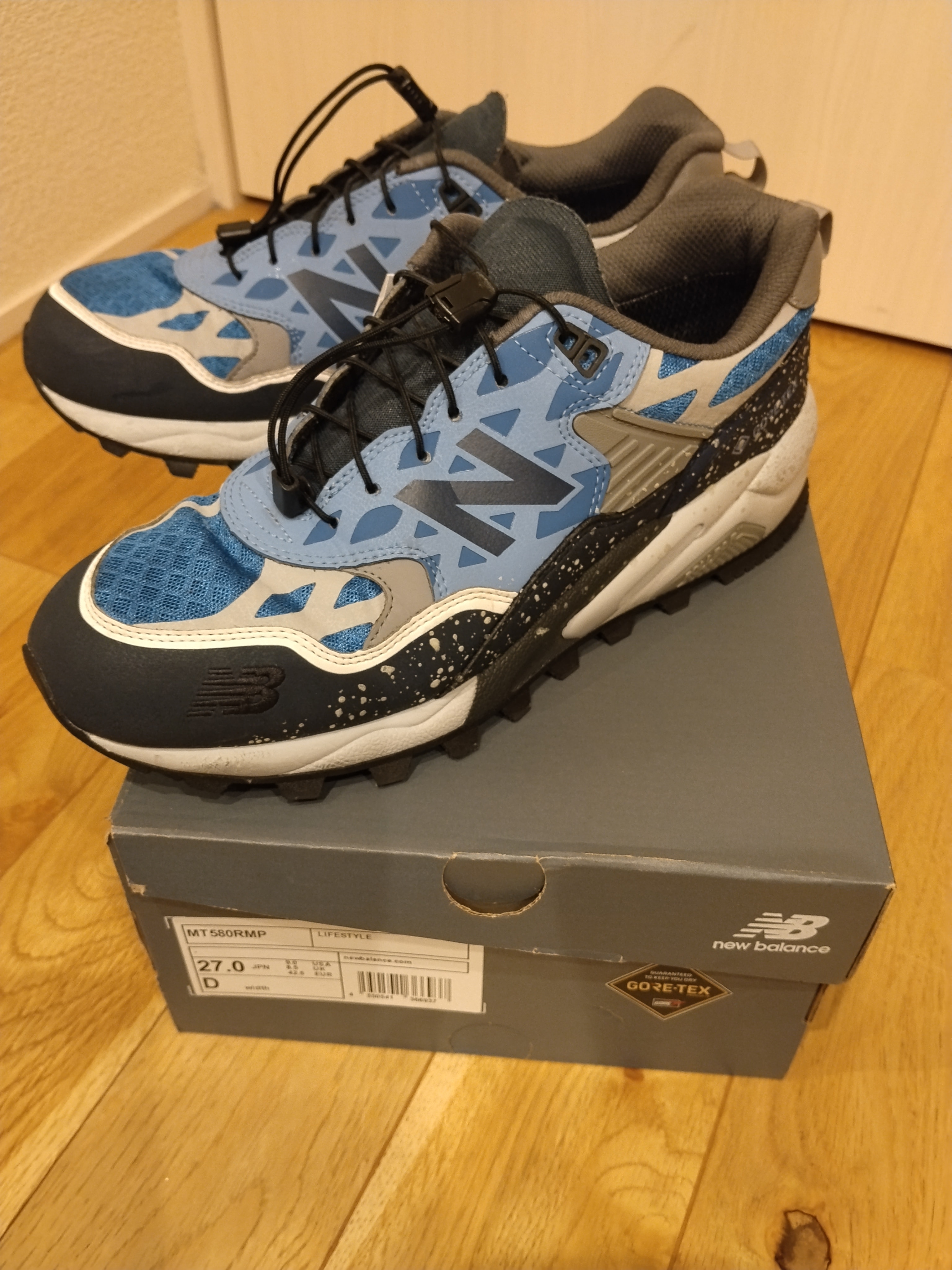 mita sneakers × Marquee Player × New Balance 580 GORE-TEX "Black/Navy"