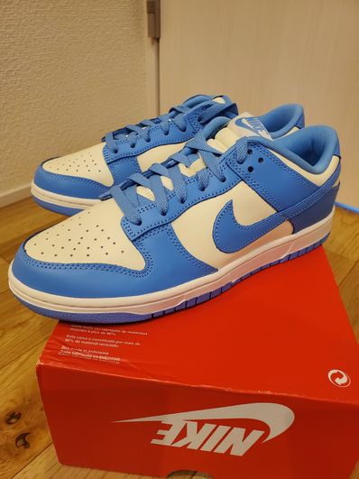Nike Dunk Low "Coconut Milk/Gym Red/Sail/University Blue"