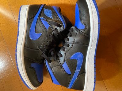 NIKE AIR JORDAN 1 MID "BLACK/BLUE"