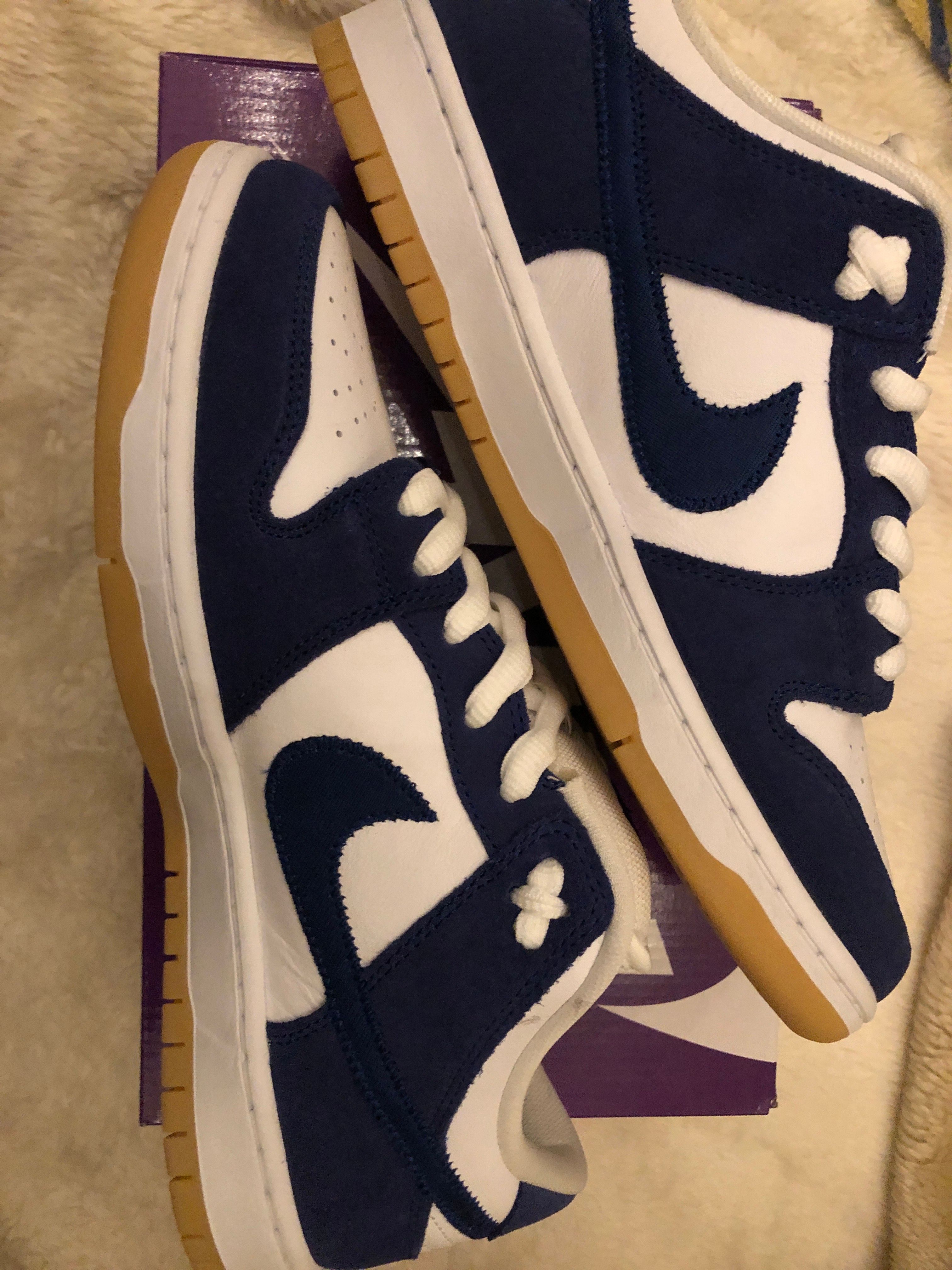 Nike SB Dunk Low "Los Angeles Dodgers/Deep Royal Blue"