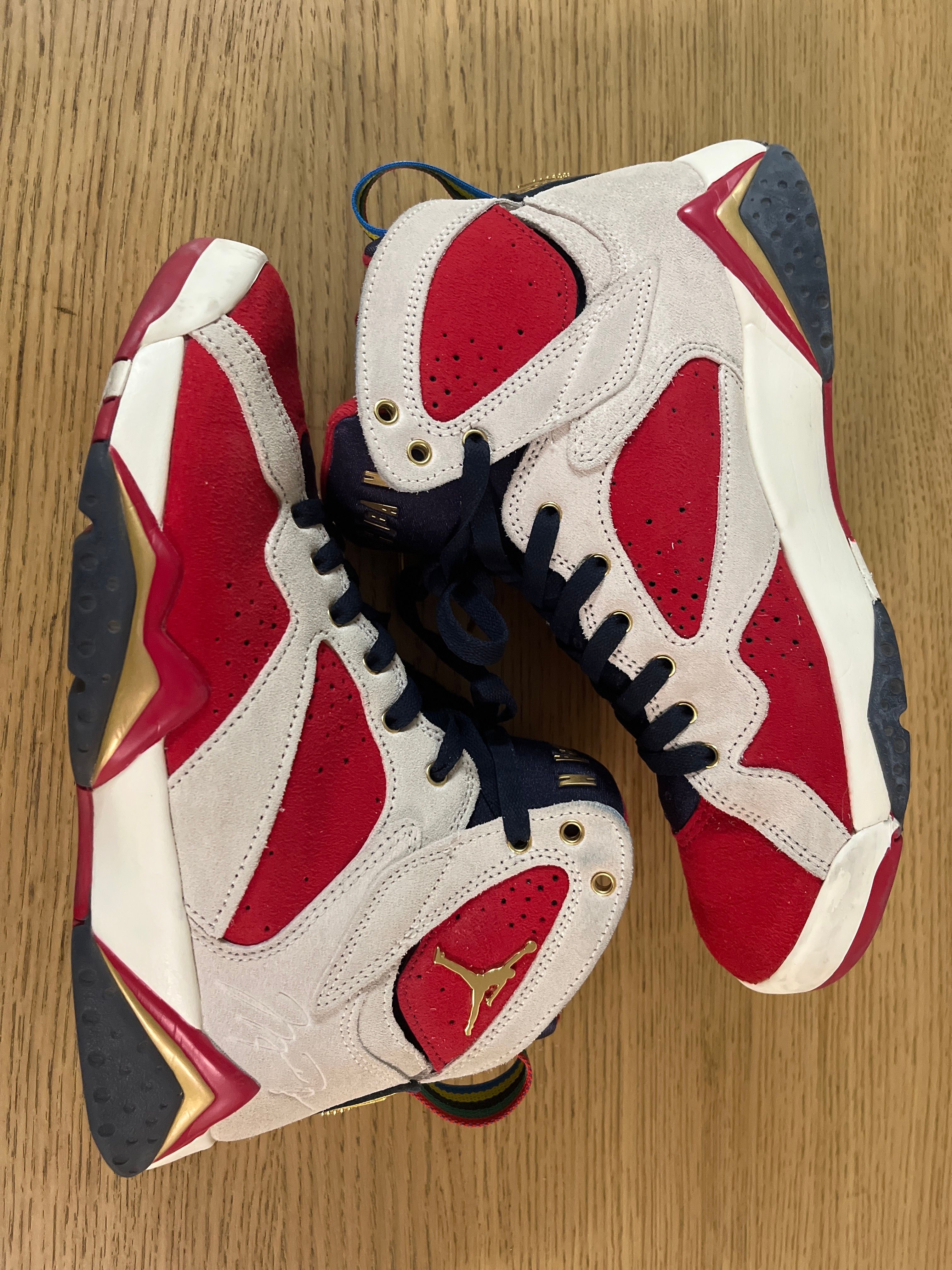 Trophy Room × Nike Air Jordan 7 "True Red and Obsidian"