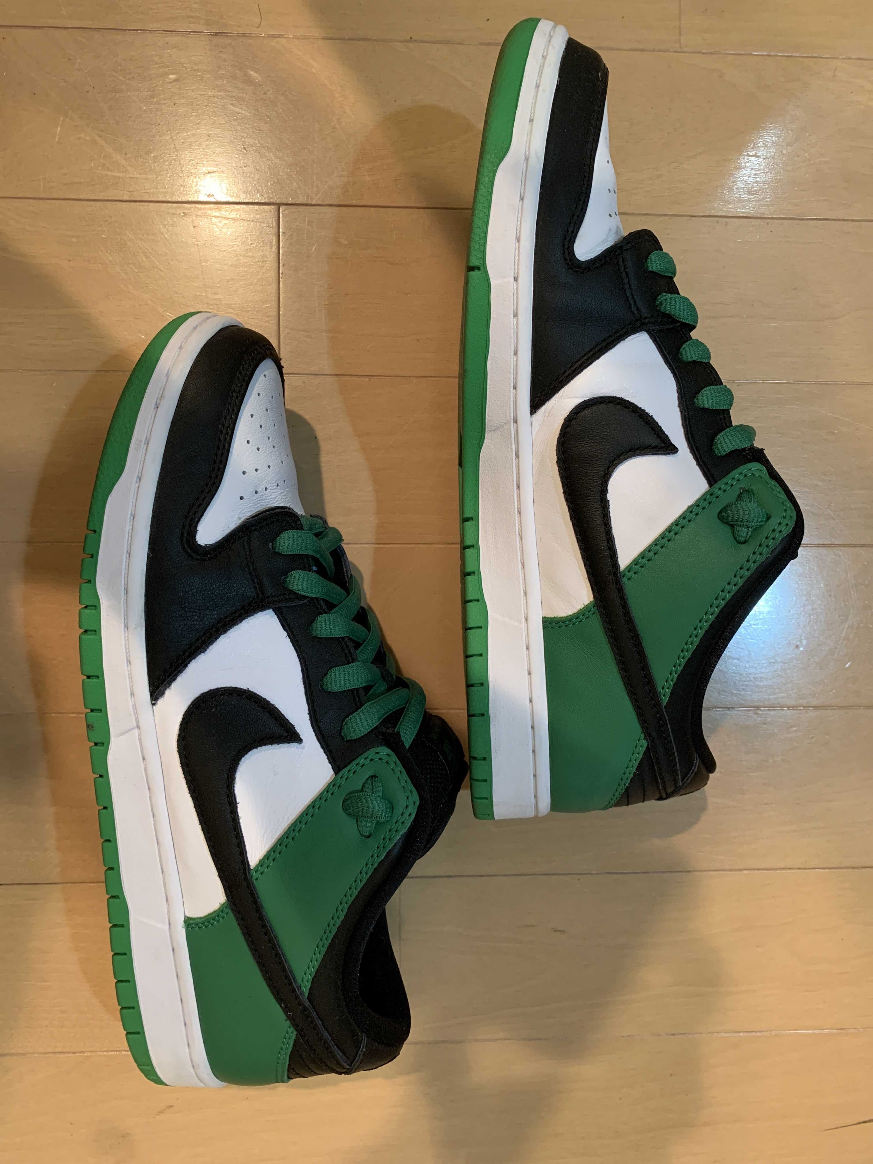 Nike SB Dunk Low Pro "Black and Classic Green"