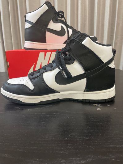 Nike Women's Dunk High "Black and White"