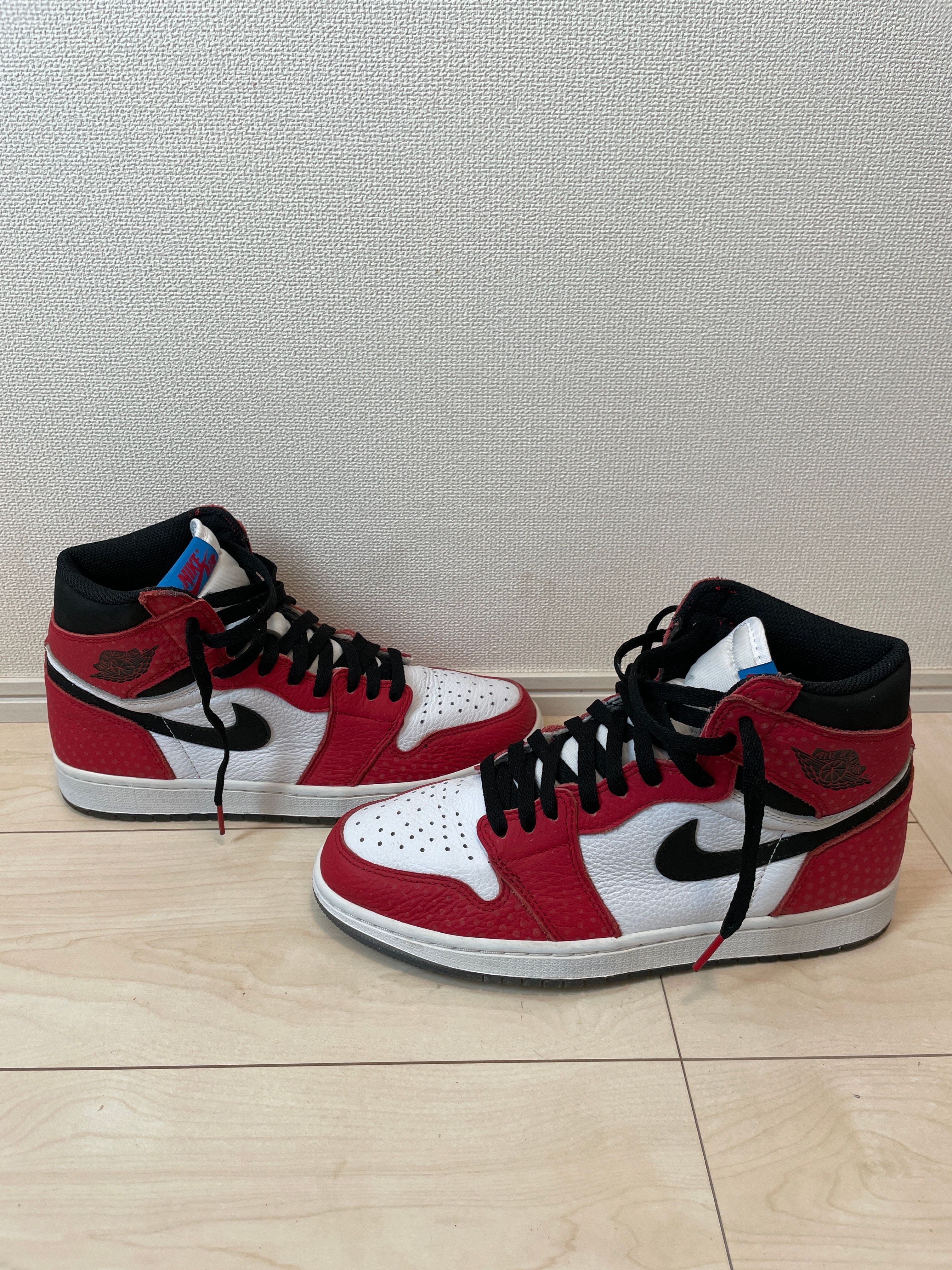 Spiderman × Nike Air Jordan 1 Origin Story "Gym Red/White/Photo Blue/Black"