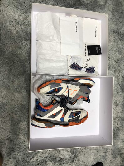 Balenciaga Track Trainer "Orange/Blue"