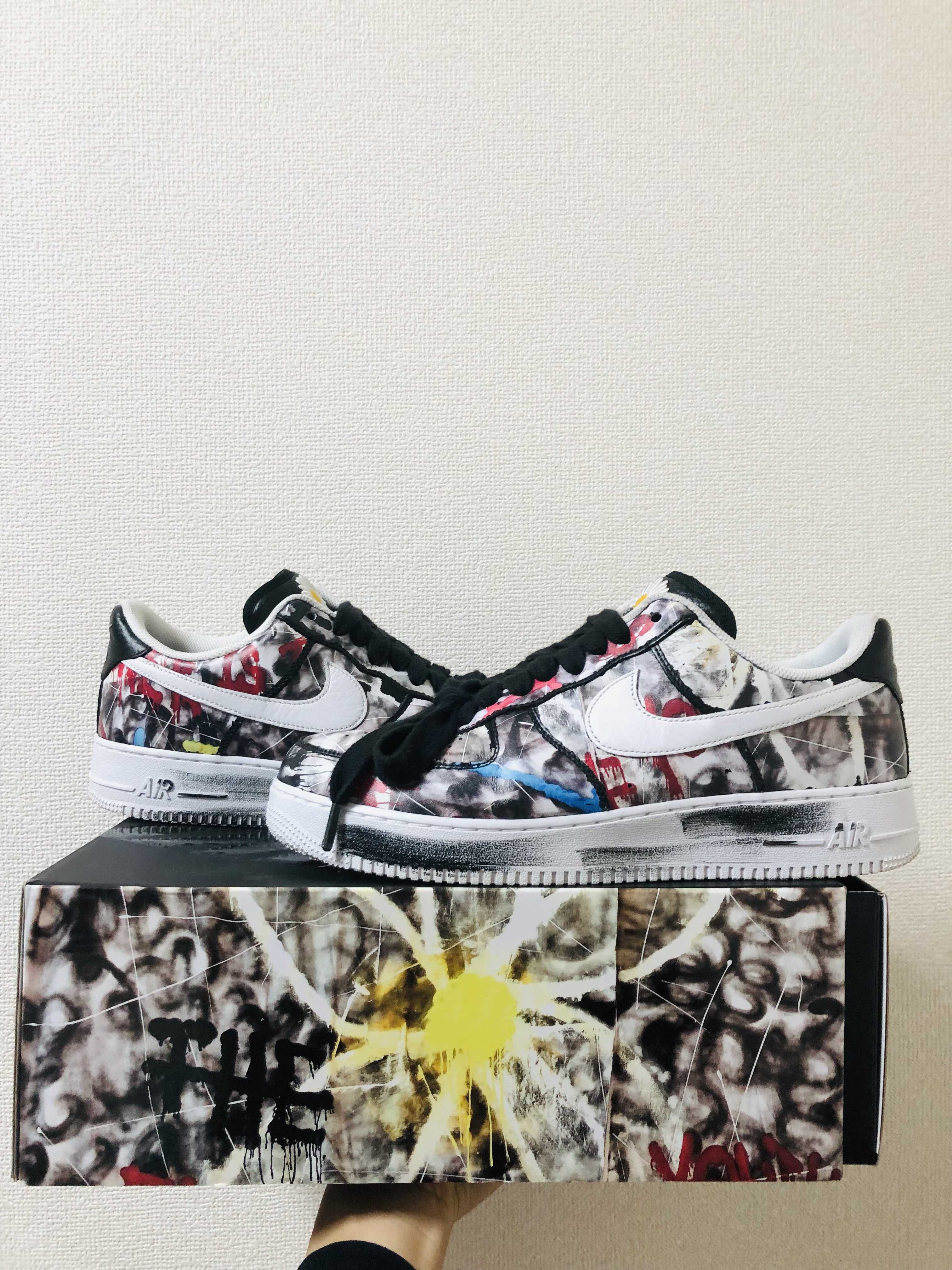 PEACEMINUSONE × Nike Air Force 1 Low Para Noise "Black" / G-DRAGON