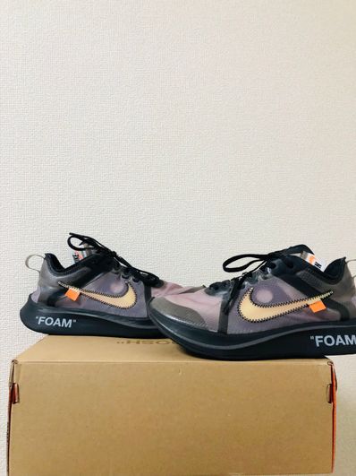 Off-White × Nike Zoom Fly "Black"