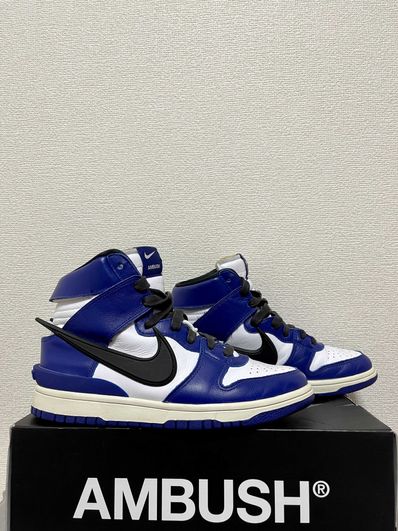 AMBUSH × NIKE DUNK HIGH "DEEP ROYAL"
