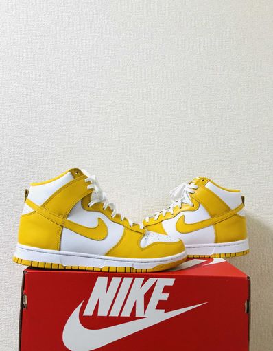 NIKE Women's DUNK HIGH "DARK SULFUR"