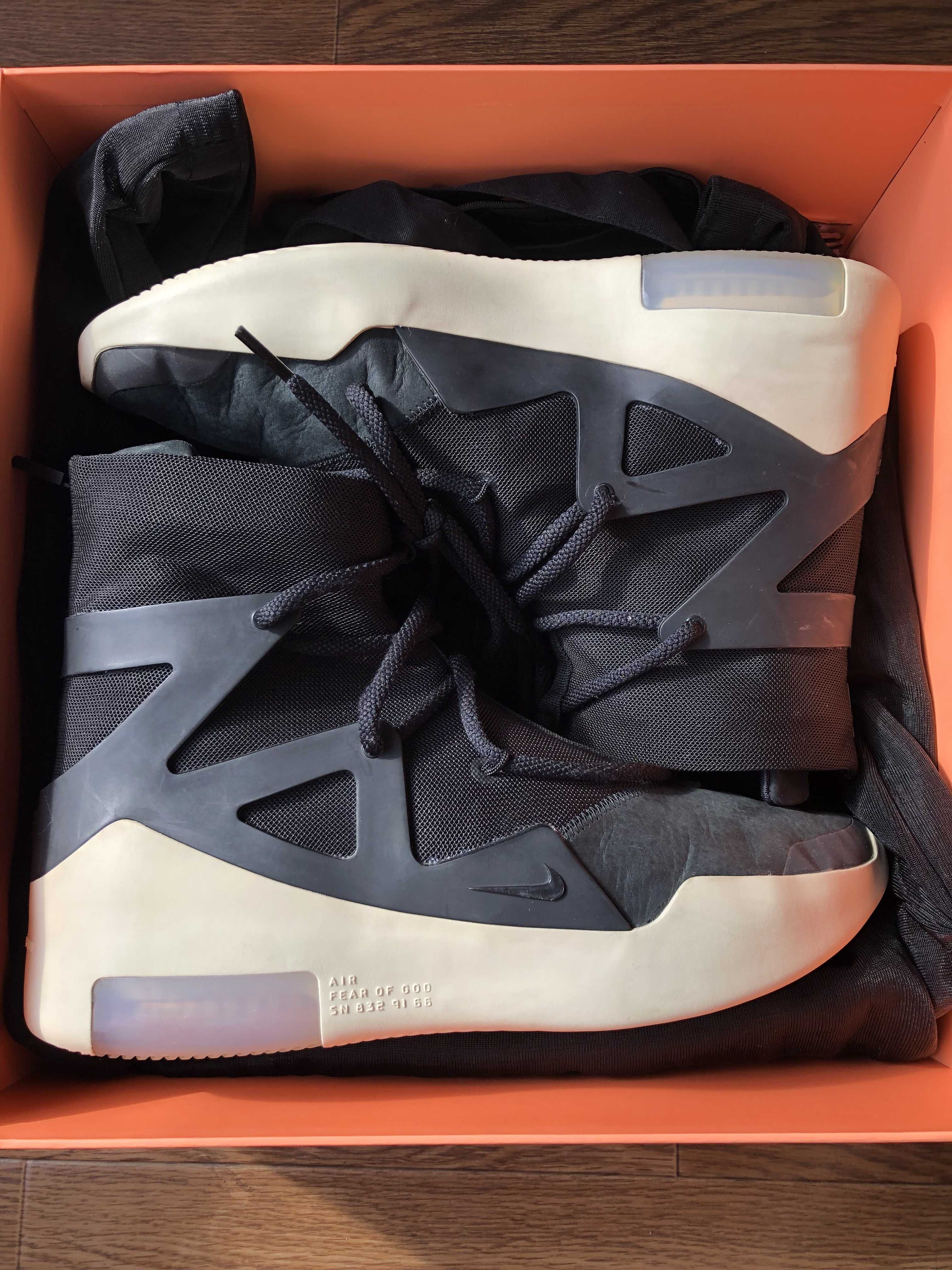 Fear Of God × Nike Air Fear Of God 1 "Black"