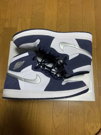 Nike Air Jordan 1 High OG CO.JP "White/Midnight Navy" (2020)(ブリーフケースなし)