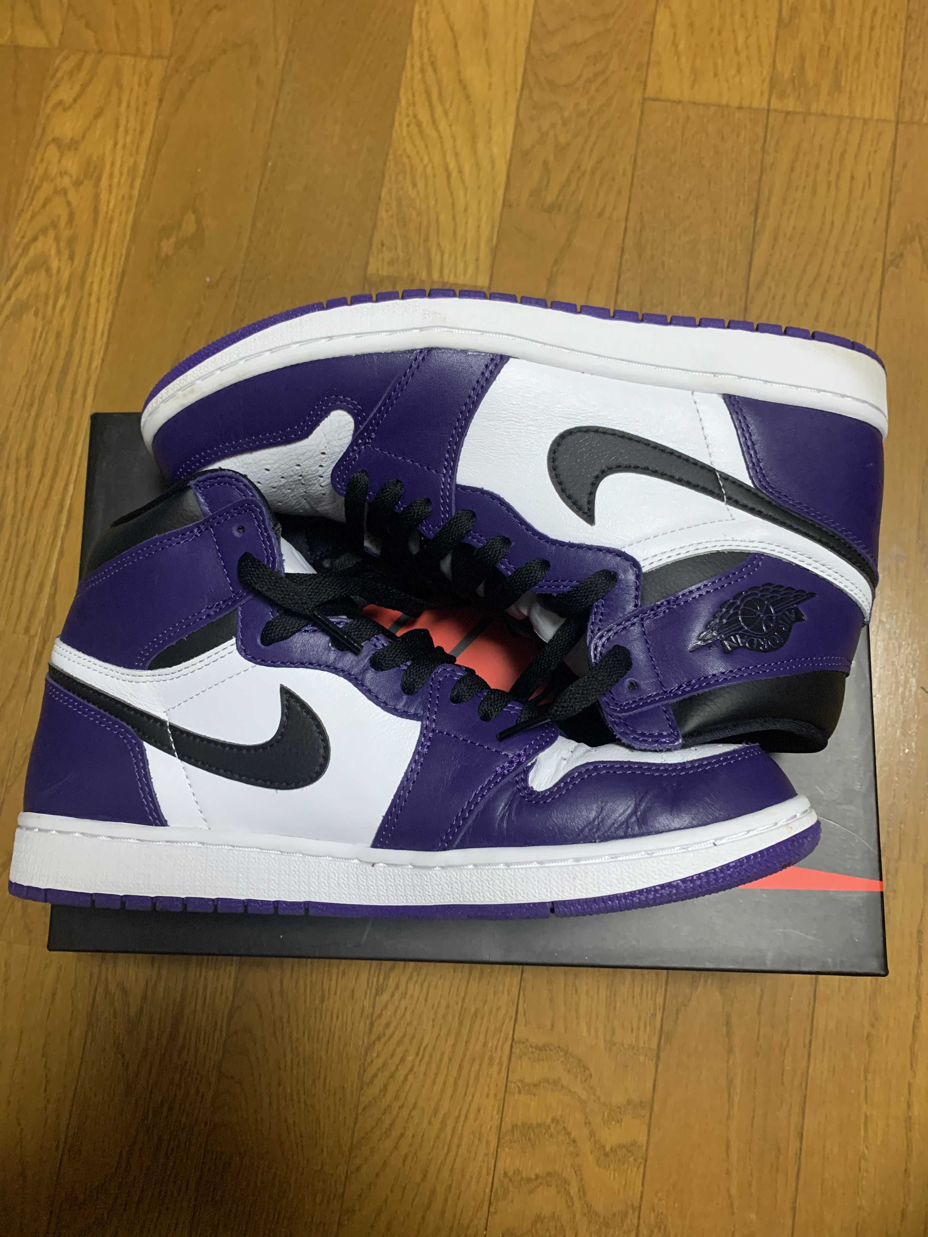 Nike Air Jordan 1 Retro High OG "Court Purple White/Black" (2020)