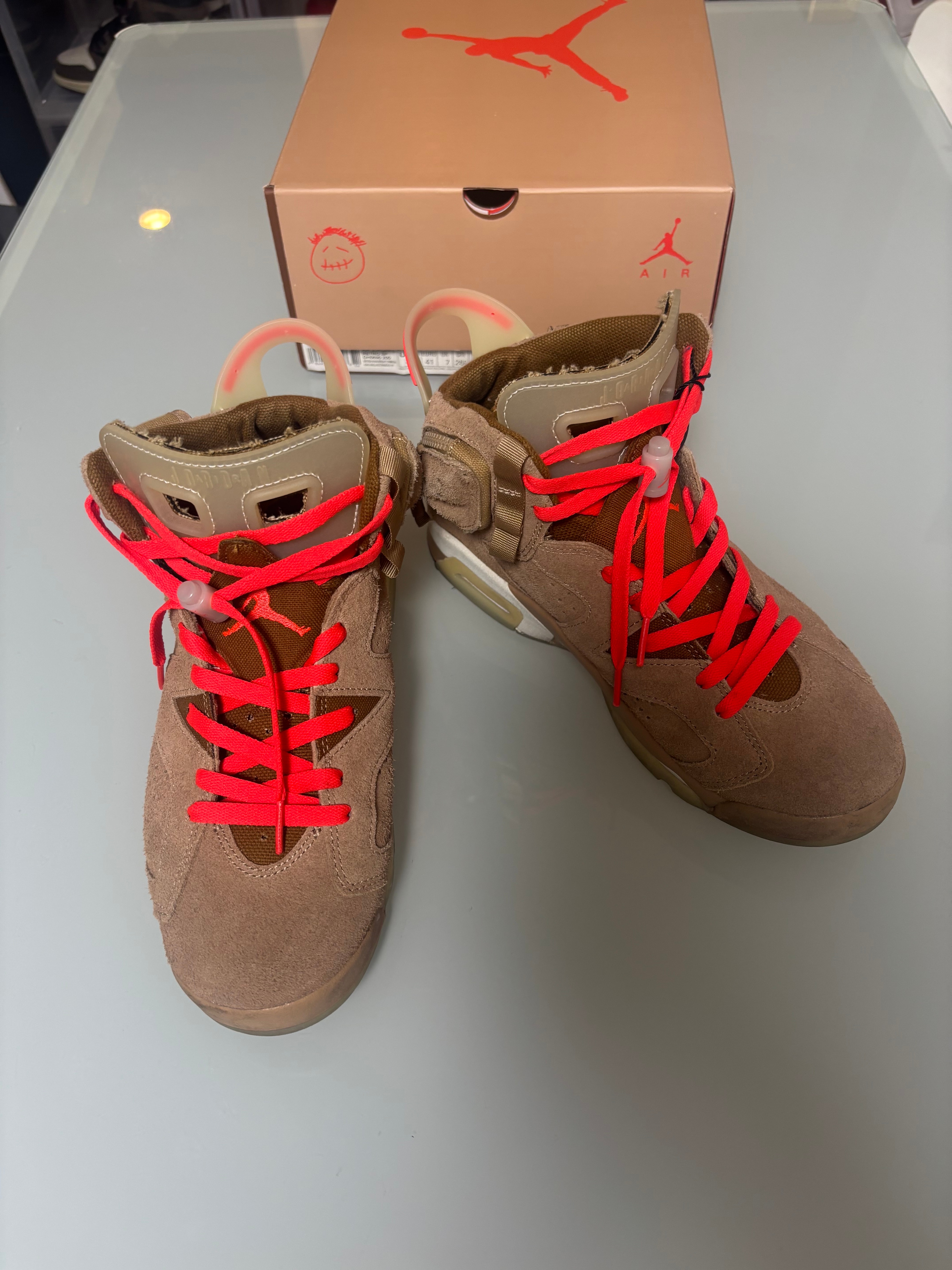 Travis Scott × Nike Air Jordan 6 "British Khaki"