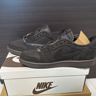 Travis Scott × Nike Air Jordan 1 Low OG SP "Velvet Brown and Dark Mocha"