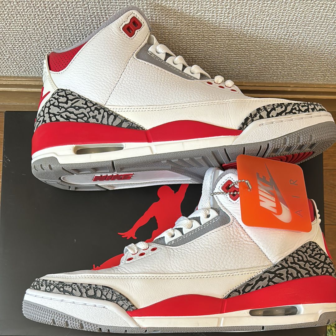 Nike Air Jordan 3 Retro OG "Fire Red" (2022)