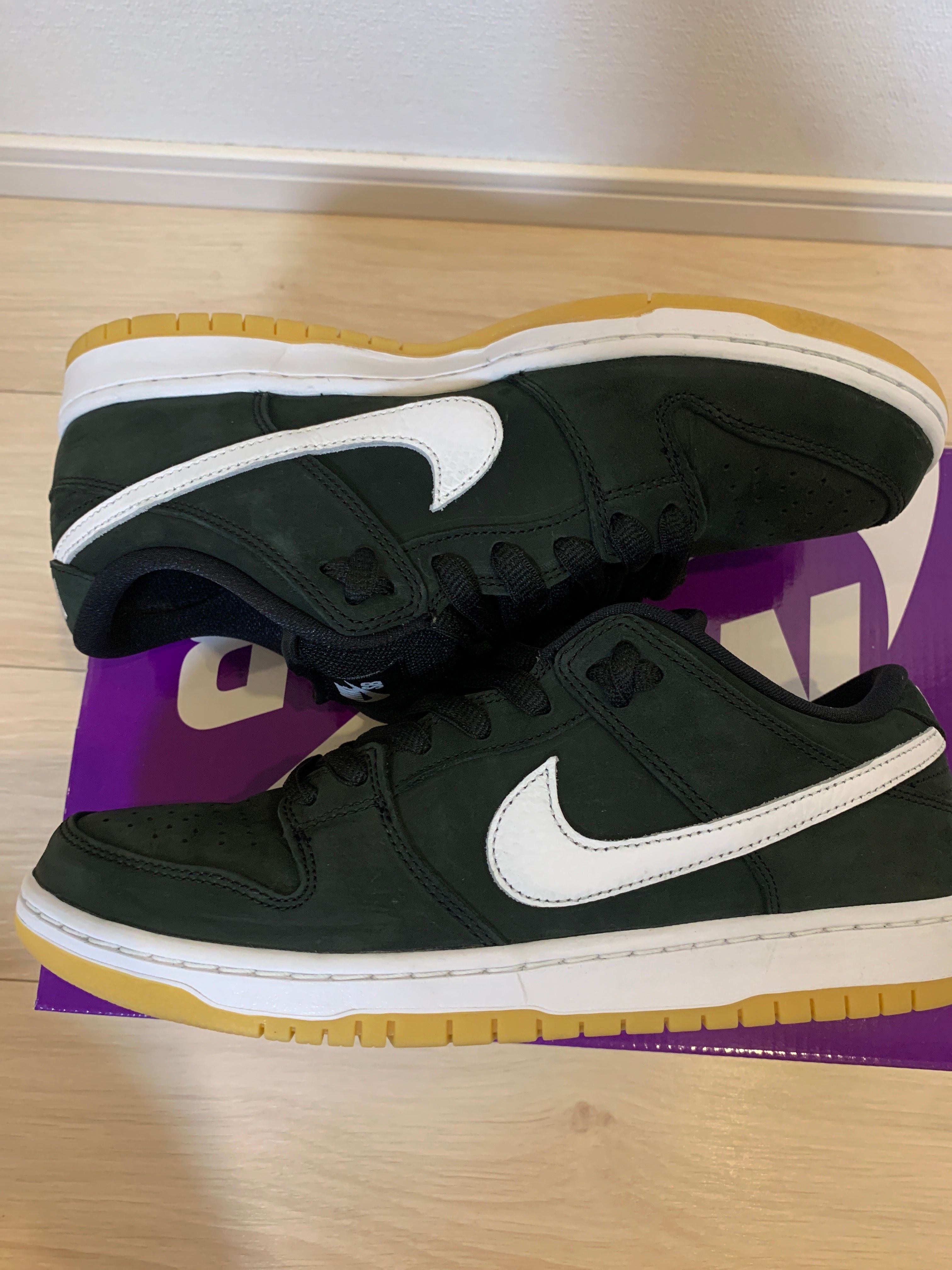 Nike SB Dunk Low Pro "Black/WhiteBlack-Gum Light Brown"