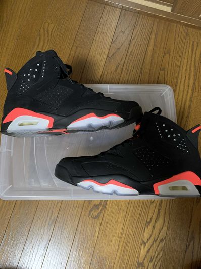 NIKE AIR JORDAN 6 RETRO "INFRARED BLACK" (2014)