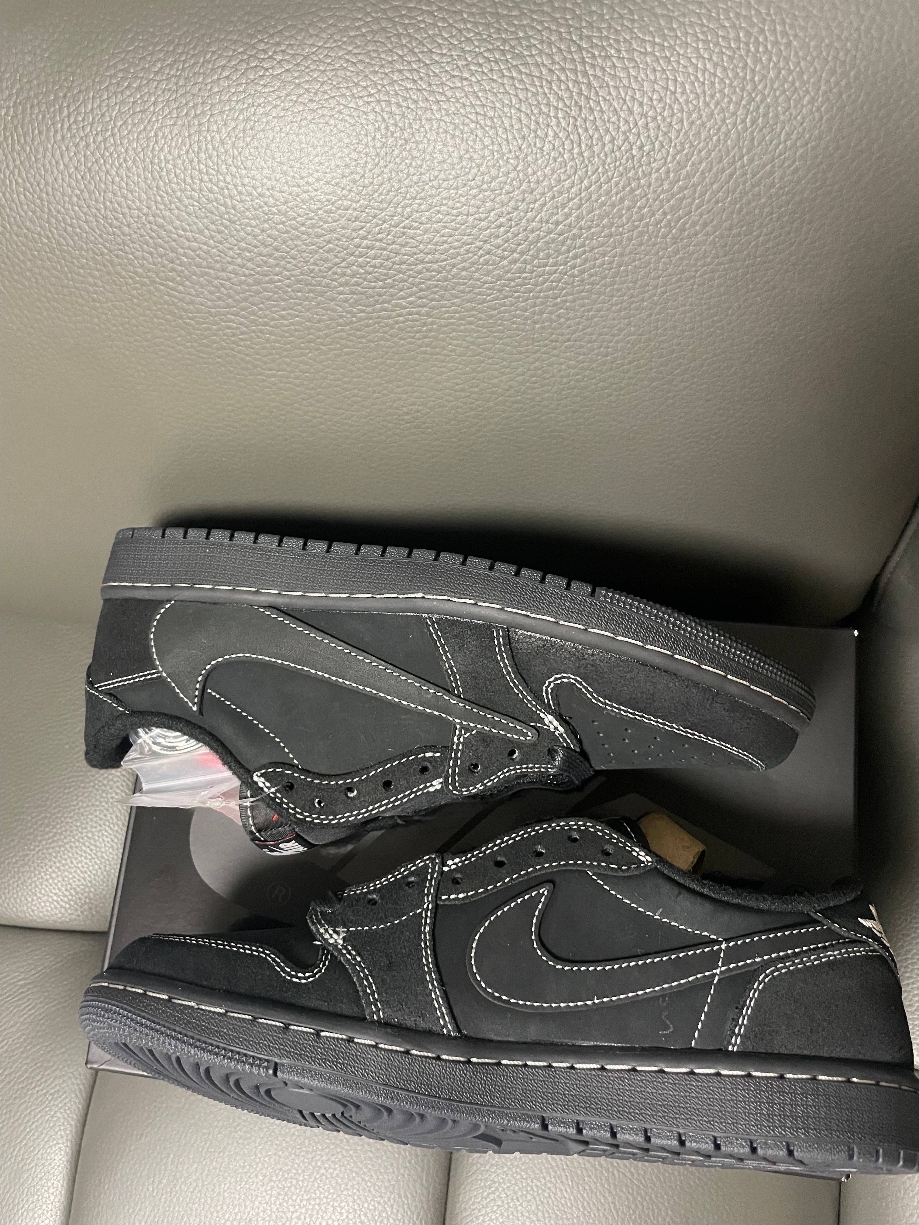 Travis Scott × Nike Air Jordan 1 Low OG SP "Black Phantom"