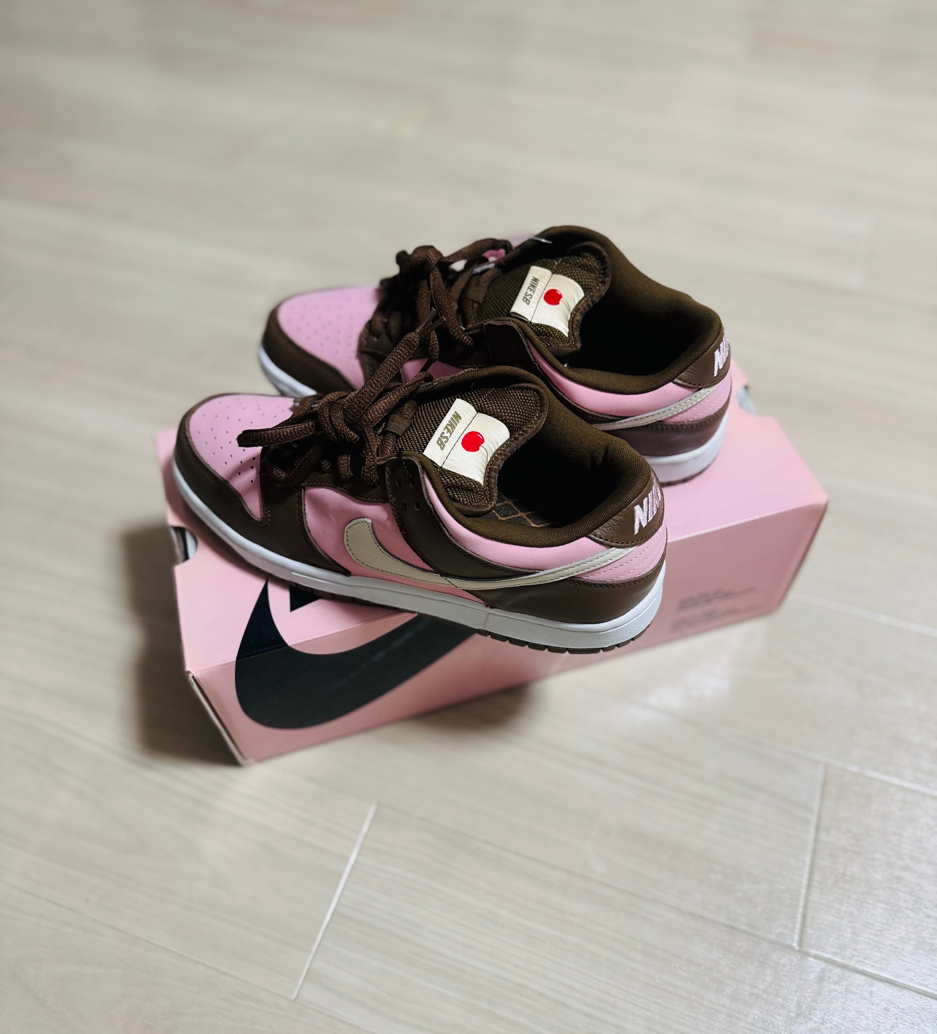 Stussy × Nike SB Dunk Low "Cherry"