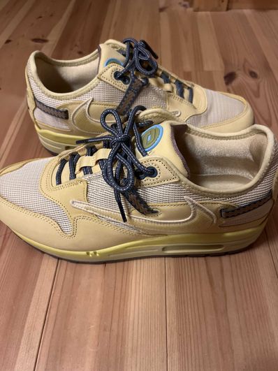Travis Scott × Nike Air Max 1 "CACT.US Gold"