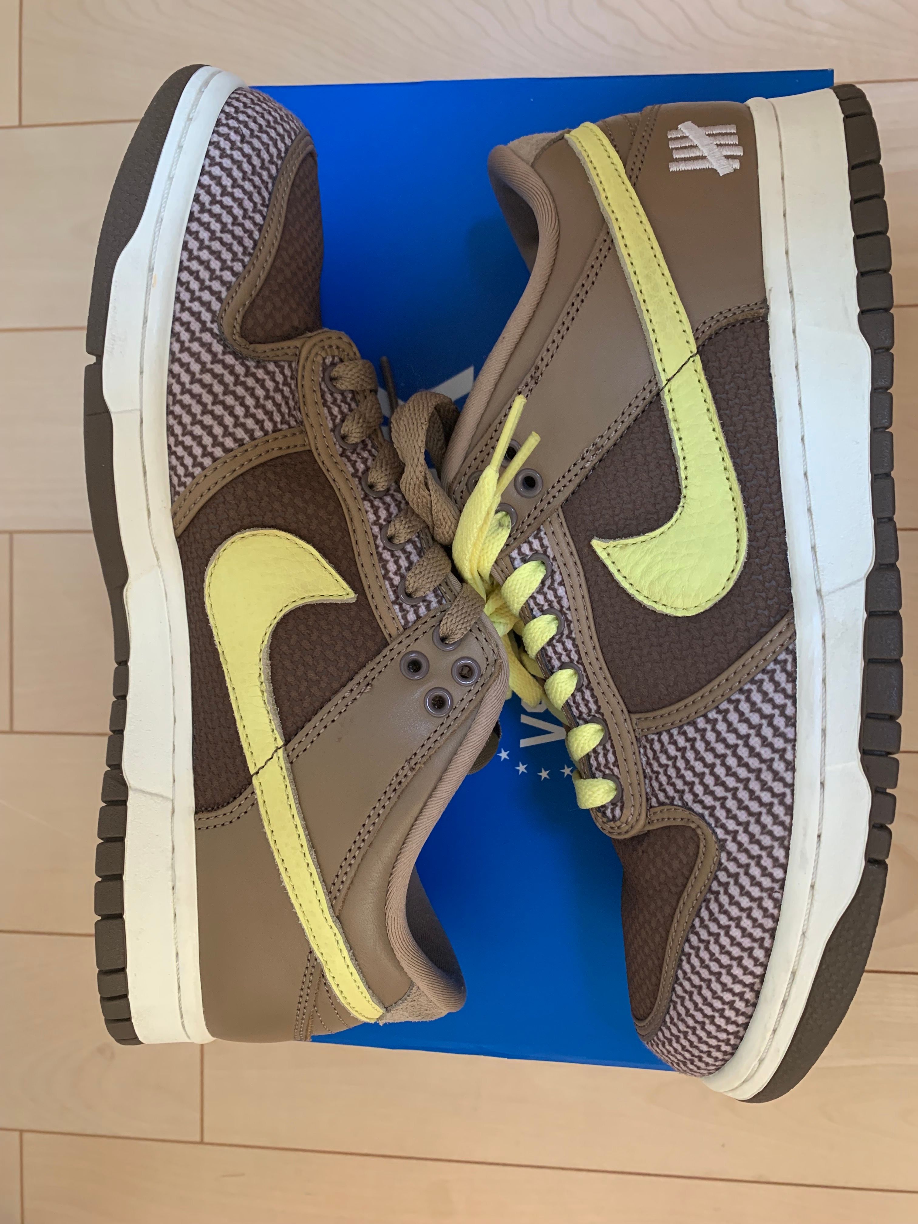 UNDEFEATED × Nike Dunk Low SP  "Canteen/Lemon Frost/Palomino"