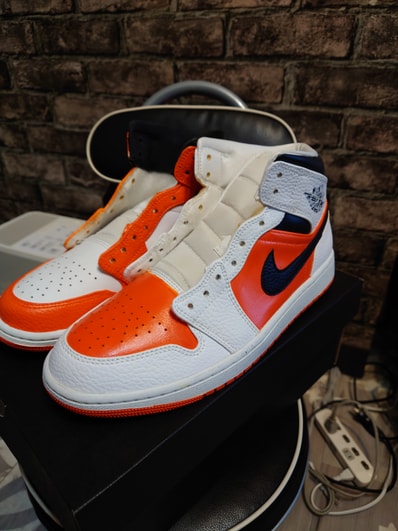 Nike Air Jordan 1 Mid "Triple White"(2020)