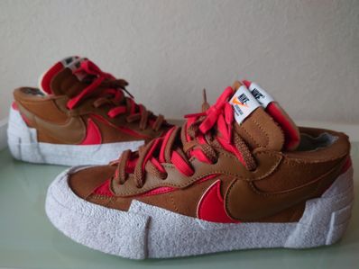 SACAI × NIKE BLAZER LOW "BRITISH TAN"