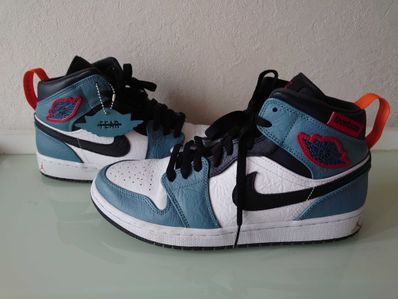 FACETASM × Nike Air Jordan 1 Mid "White/Navy"