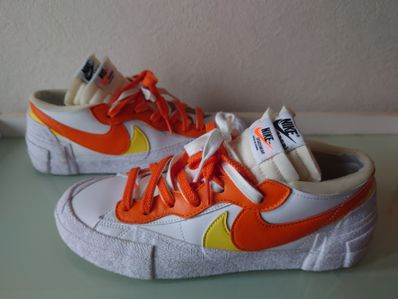 SACAI × NIKE BLAZER LOW "MAGMA ORANGE"