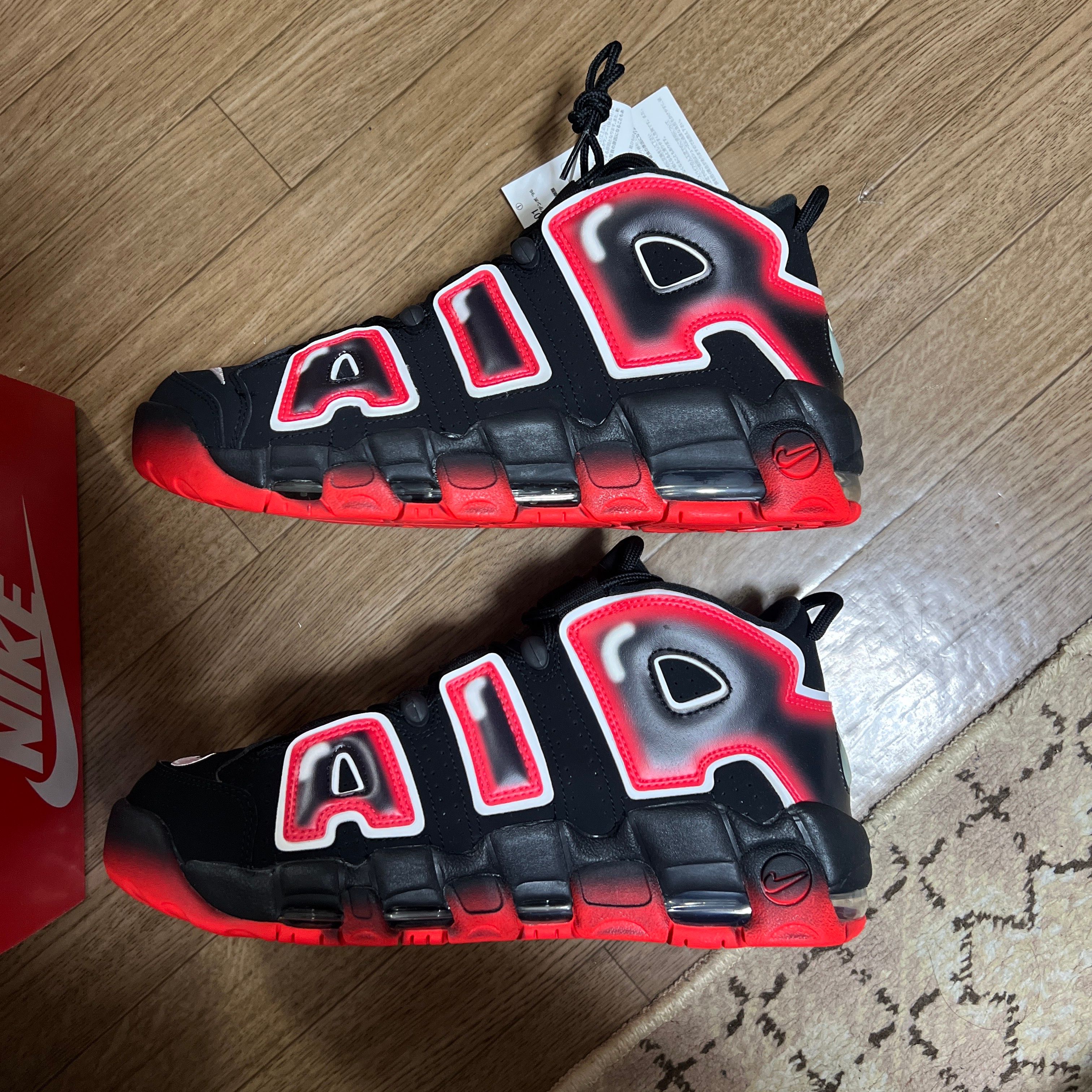 NIKE AIR MORE UPTEMPO "LASER CRIMSON"