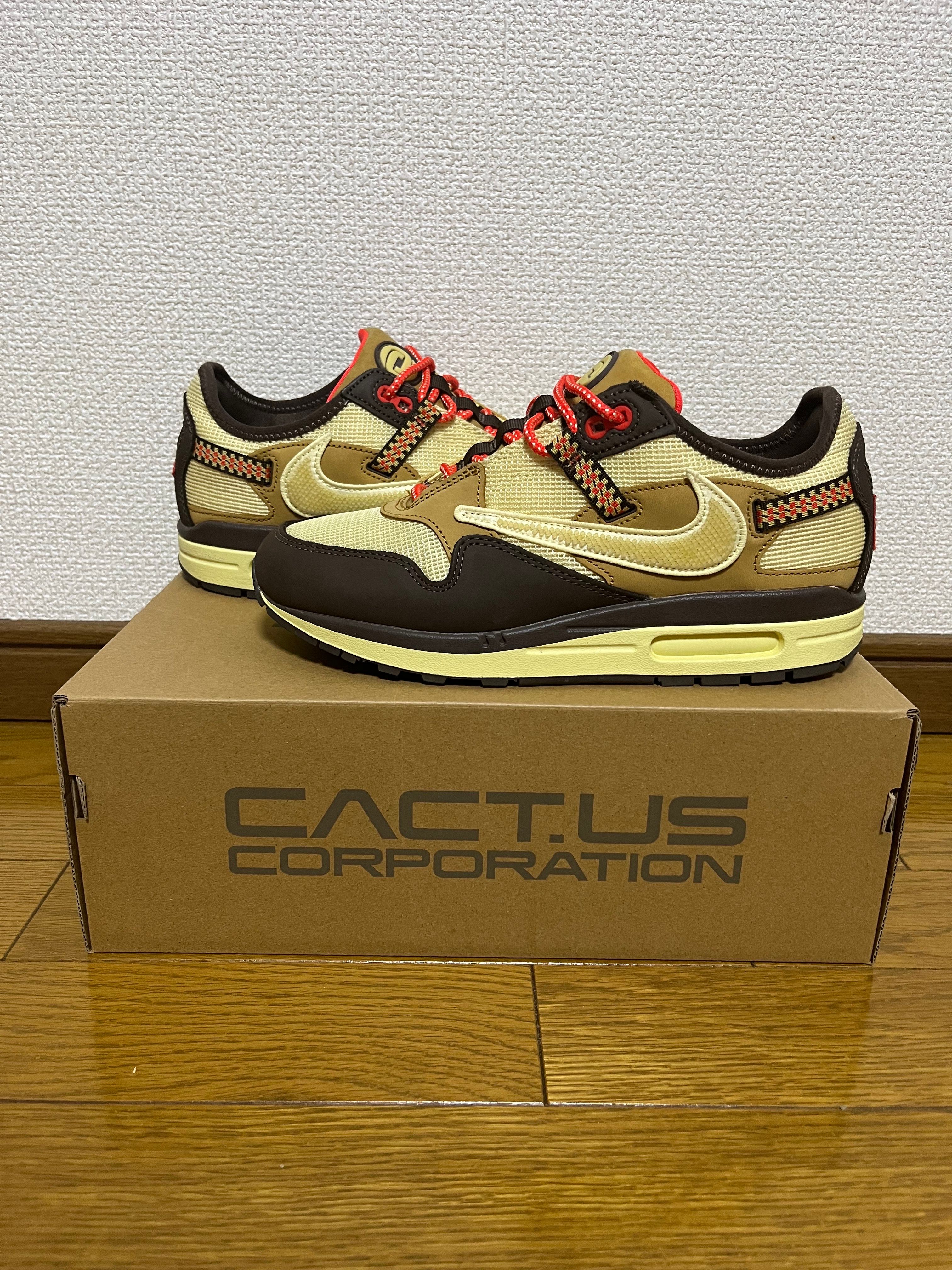 Travis Scott × Nike Air Max 1 "CACT.US Brown"