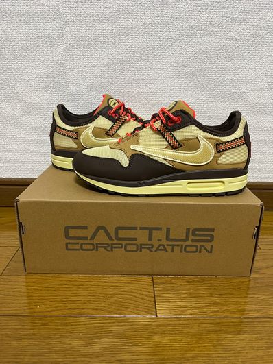 Travis Scott × Nike Air Max 1 "CACT.US Brown"