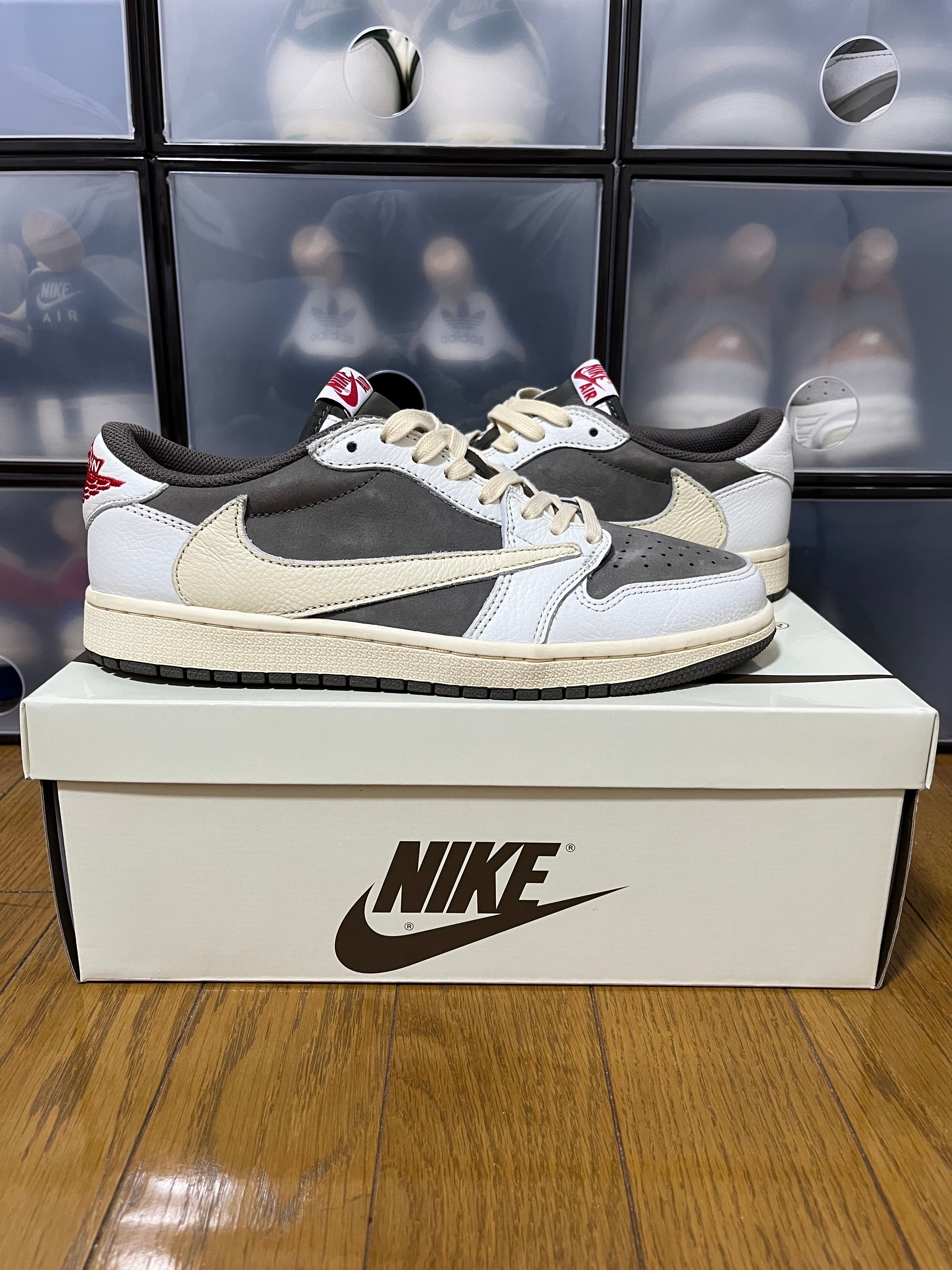 Travis Scott × Nike Air Jordan 1 Low OG SP "Reverse Mocha/Sail and Ridgerock"