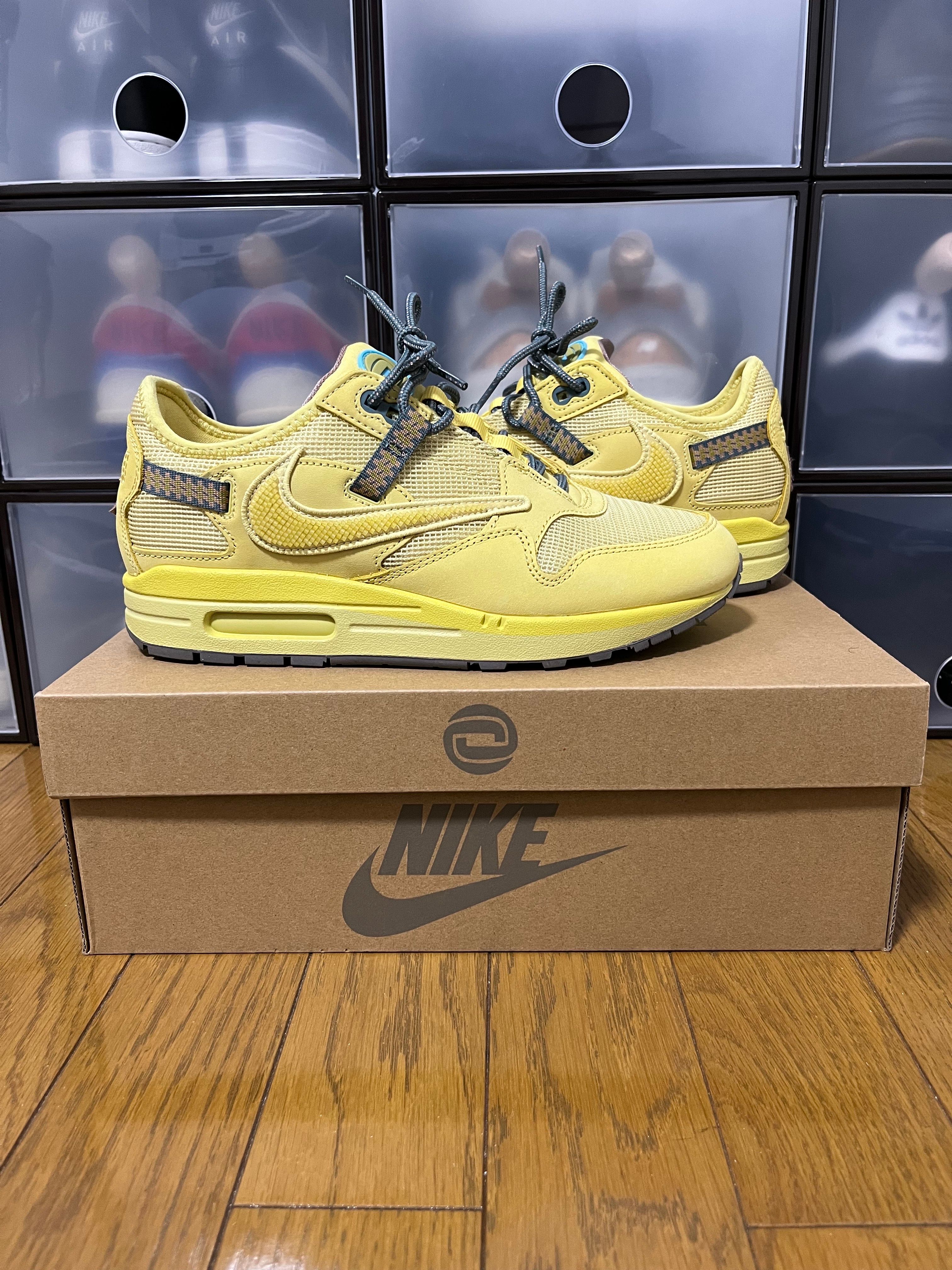 Travis Scott × Nike Air Max 1 "CACT.US Gold"