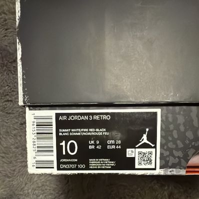 Nike Air Jordan 3 Retro "White Cement Reimagined"