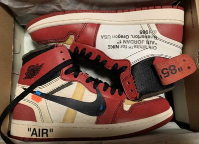 Off-White × Nike Air Jordan 1 Retro High The Ten "Chicago"