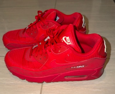NIKE AIR MAX 90 ESSENTIAL "UNIVERSITY RED"