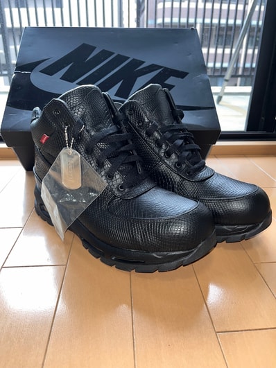 Supreme × Nike Air Max Goadome "Black"