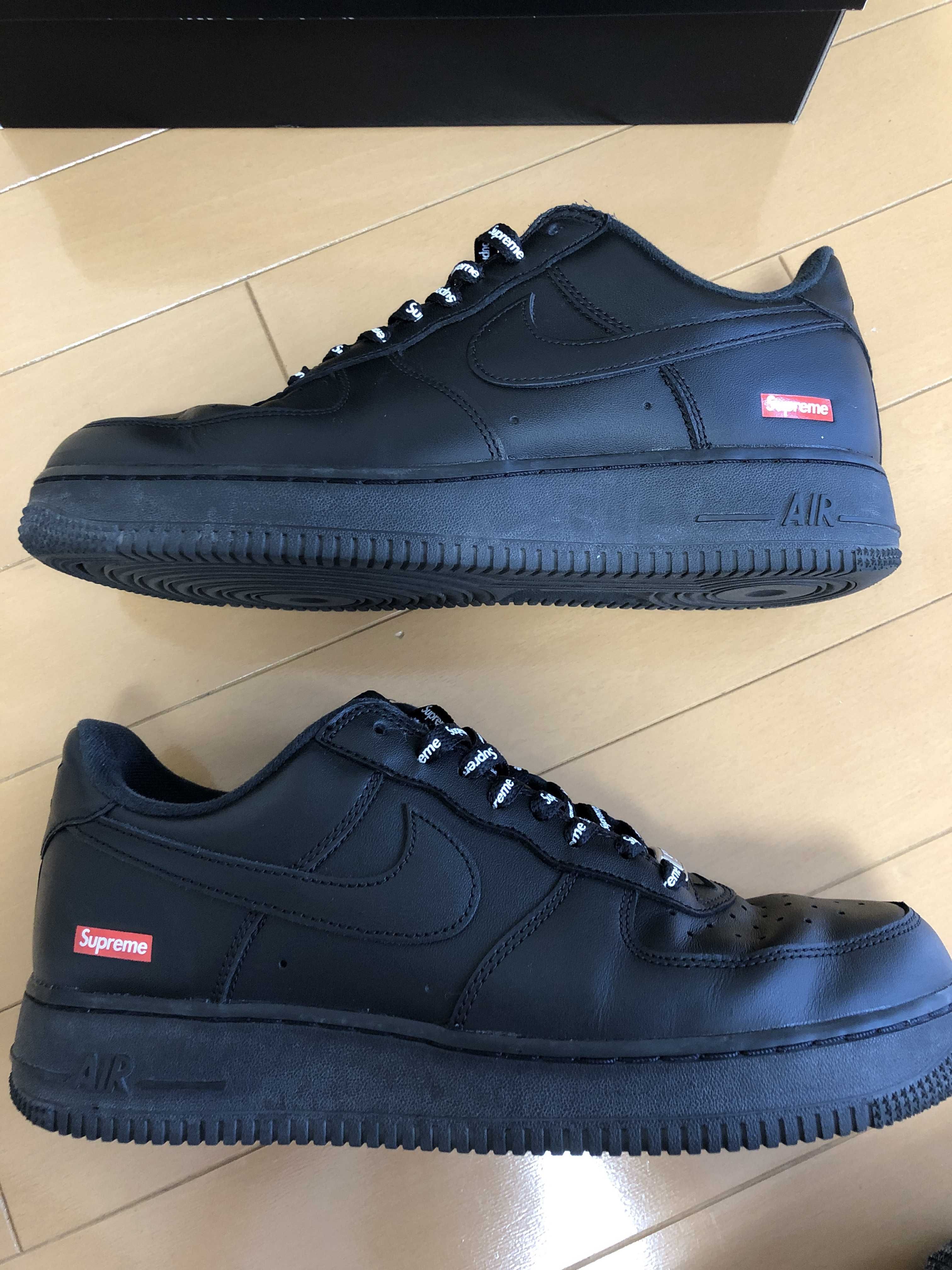 Supreme × Nike Air Force 1 Low "Black"