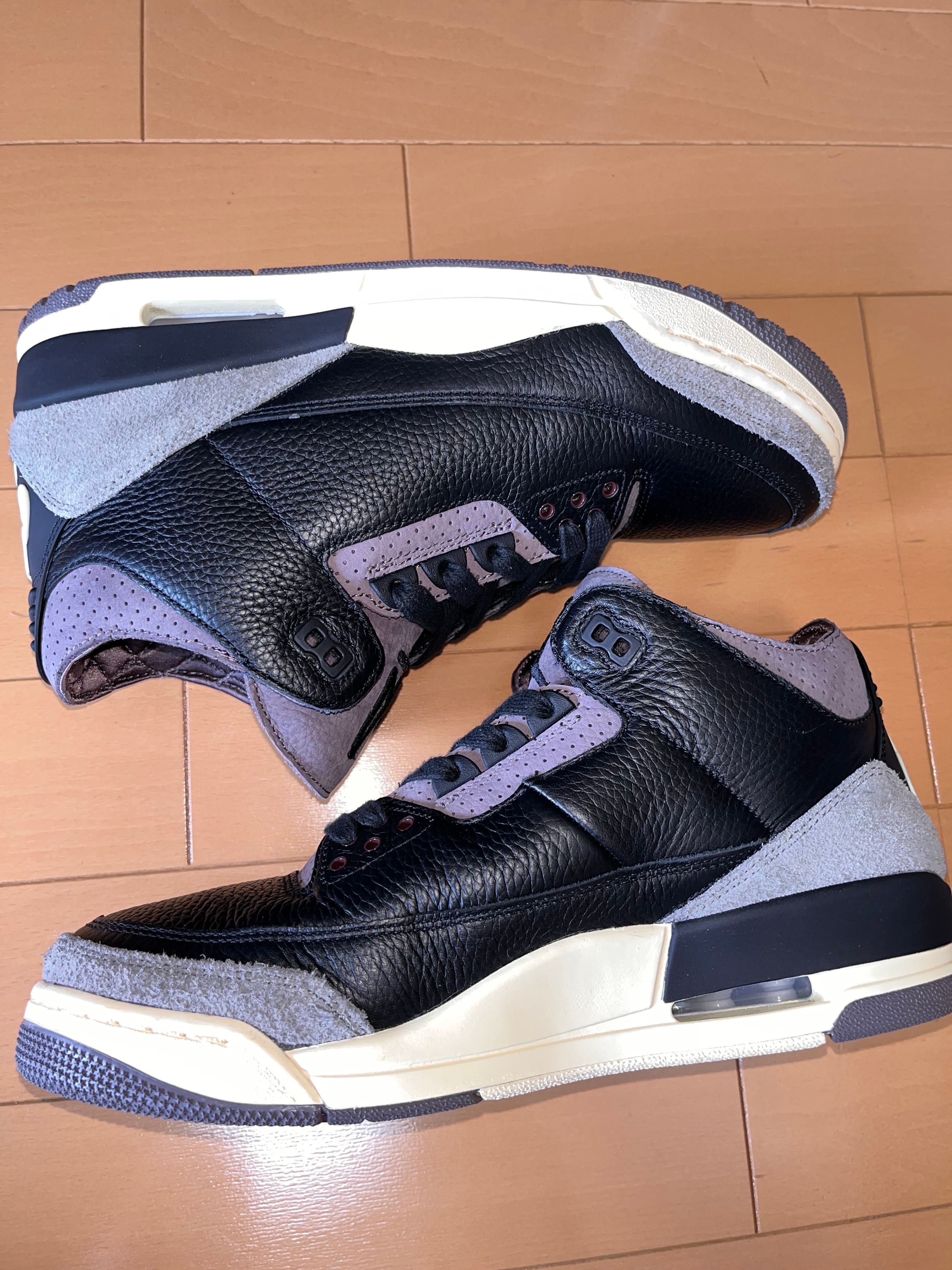 A Ma Maniere × Nike Women's Air Jordan 3 Retro OG SP "Black and Flat Pewter/WYWS"