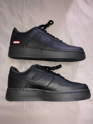 Supreme × Nike Air Force 1 Low "Black"
