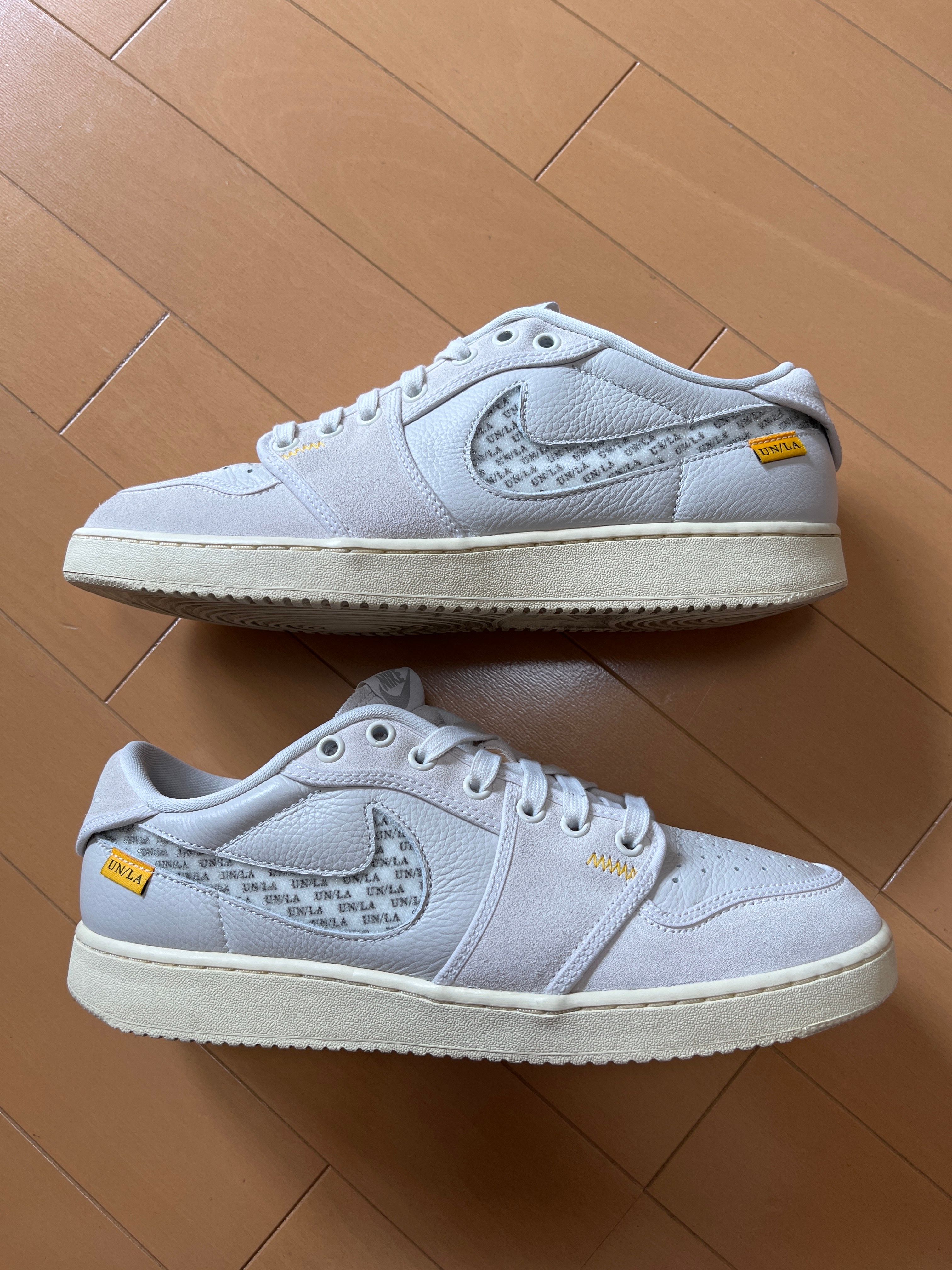 UNION × Nike Air Jordan 1 Low KO "Sail Leather"