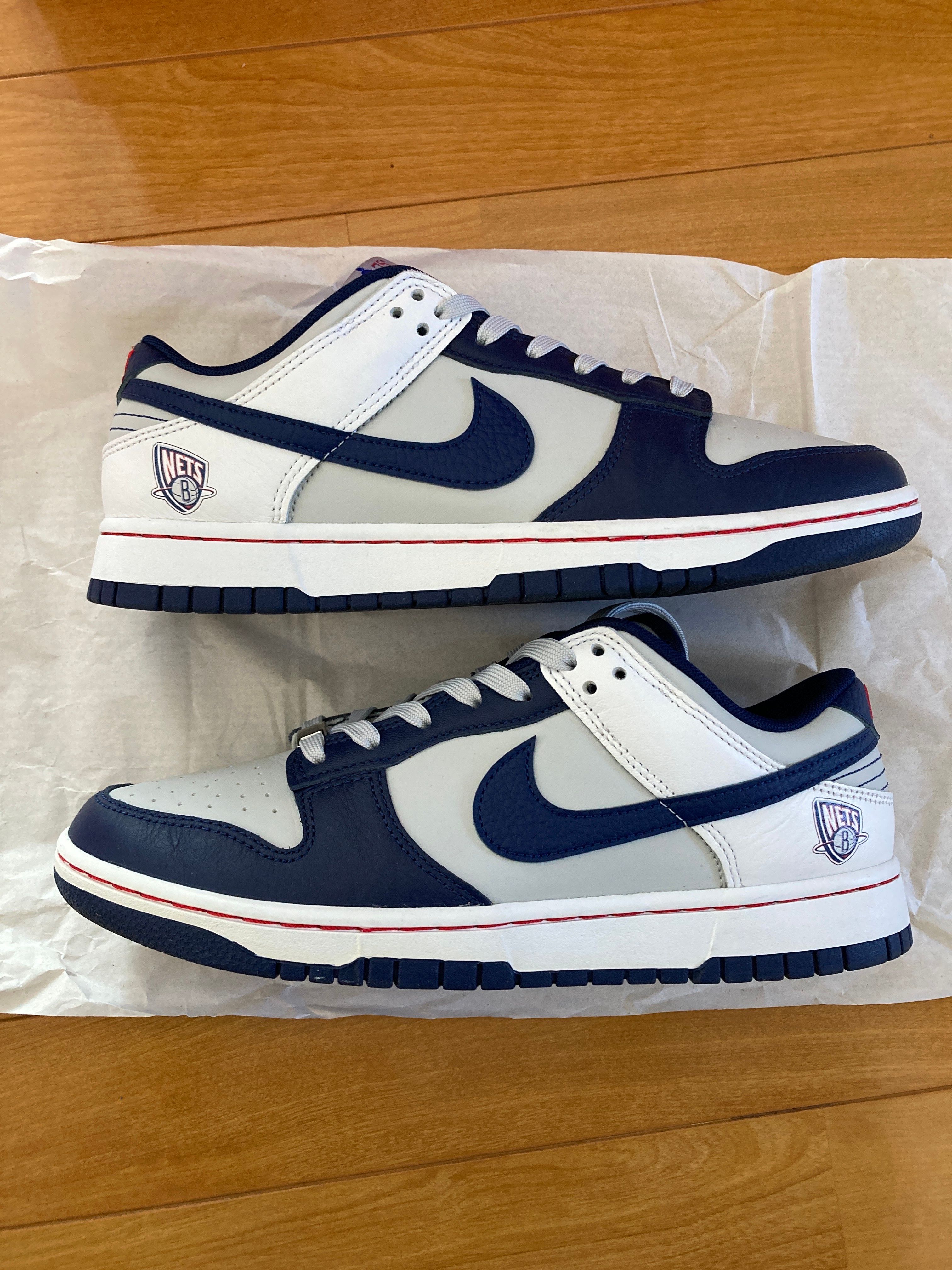 NBA × Nike Dunk Low EMB 75th Anniversary "Nets"