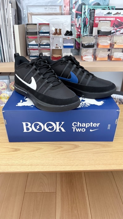 fragment design × Nike Book 2 "Black/White" (IO9950-900/IO9985-900)