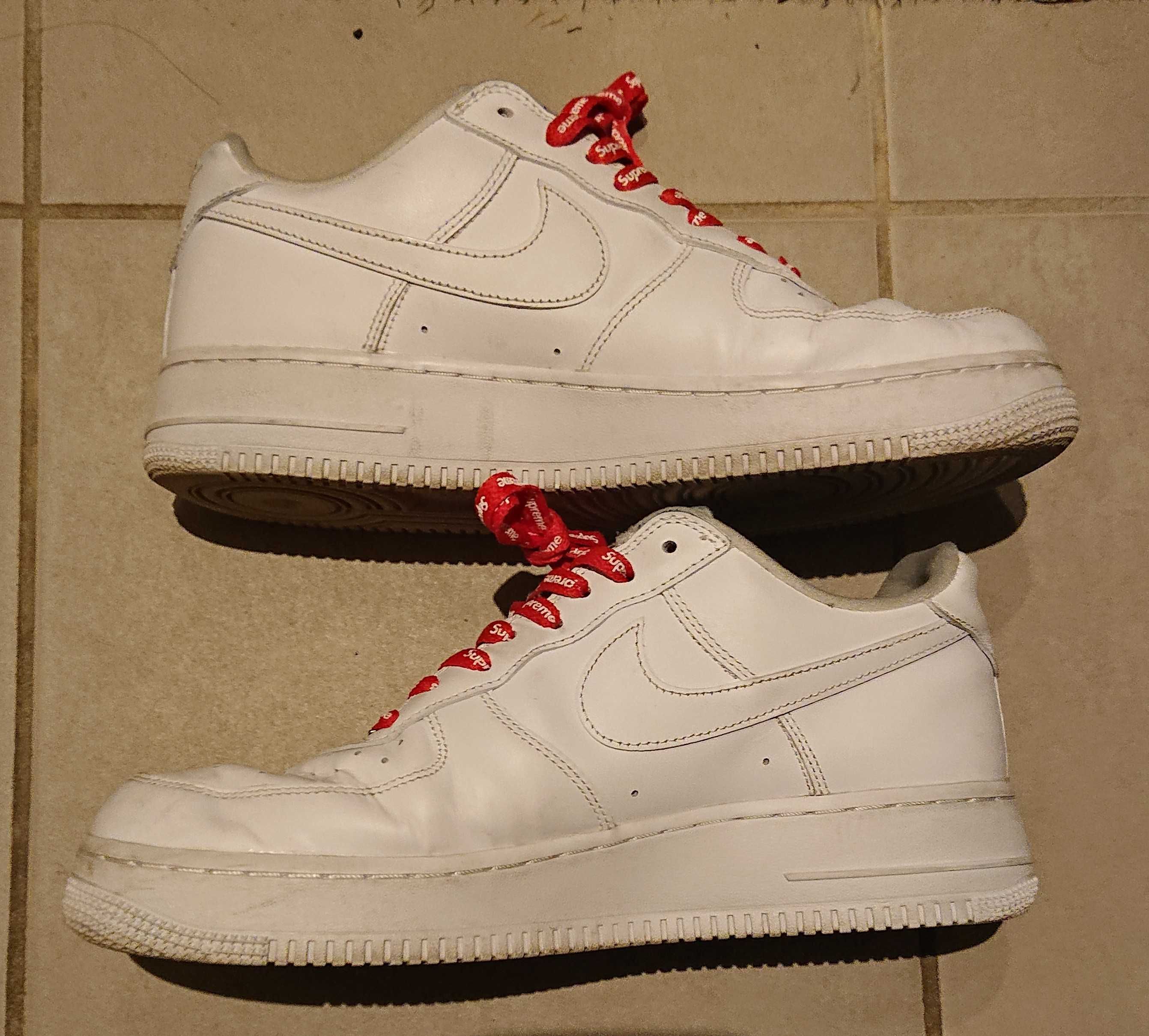 Supreme × Nike Air Force 1 Low "White"