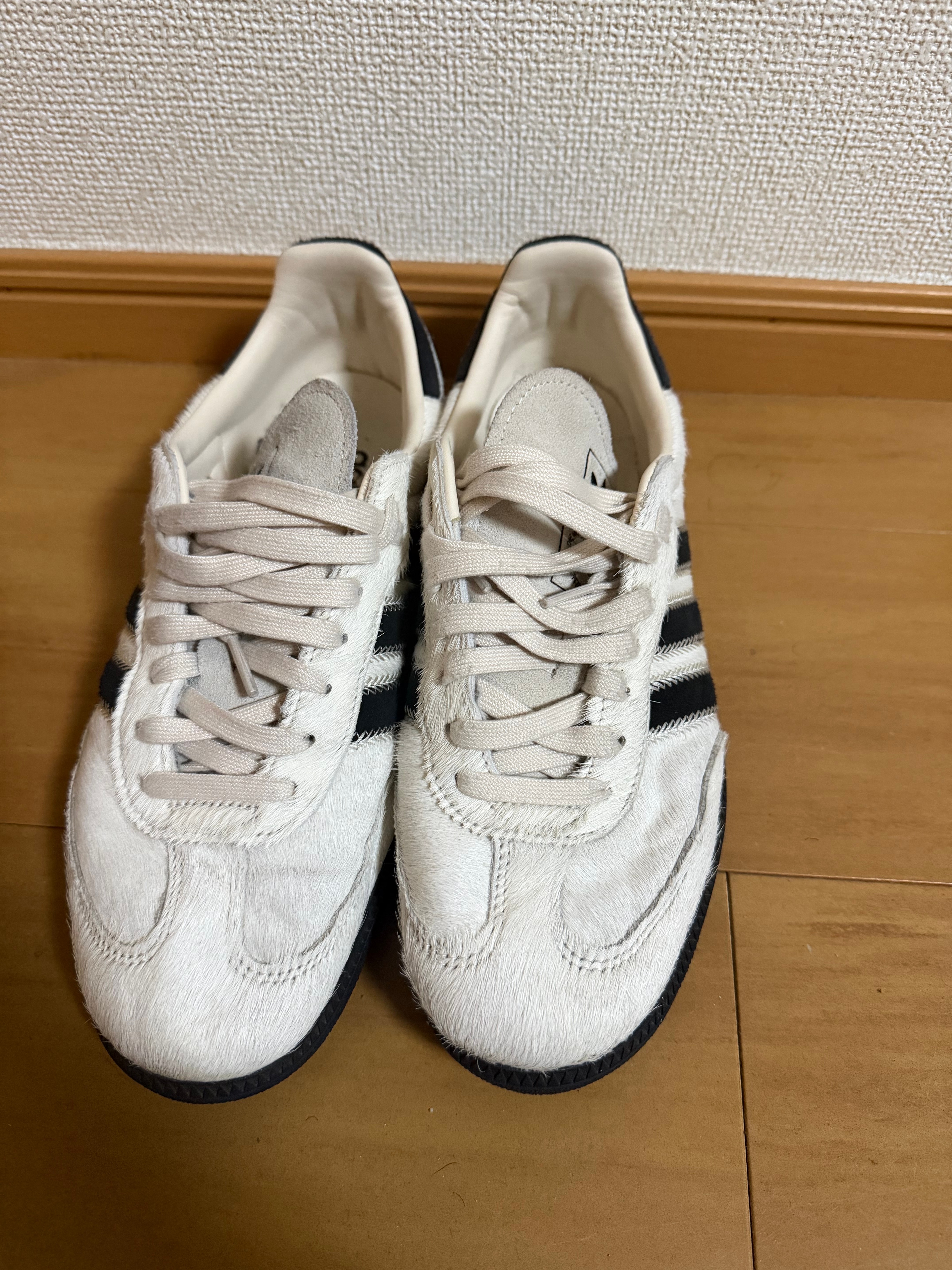 adidas Women's Samba OG Pony Hair "Wonder White/Core Black"