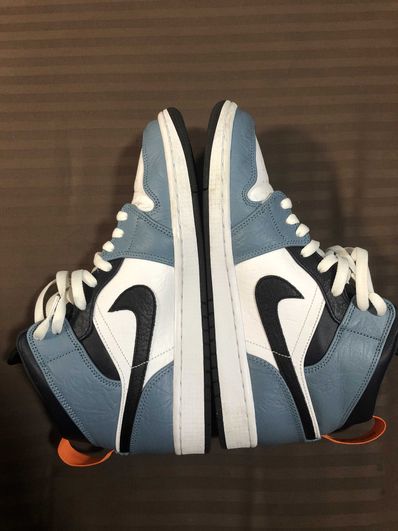 FACETASM × Nike Air Jordan 1 Mid "White/Navy"