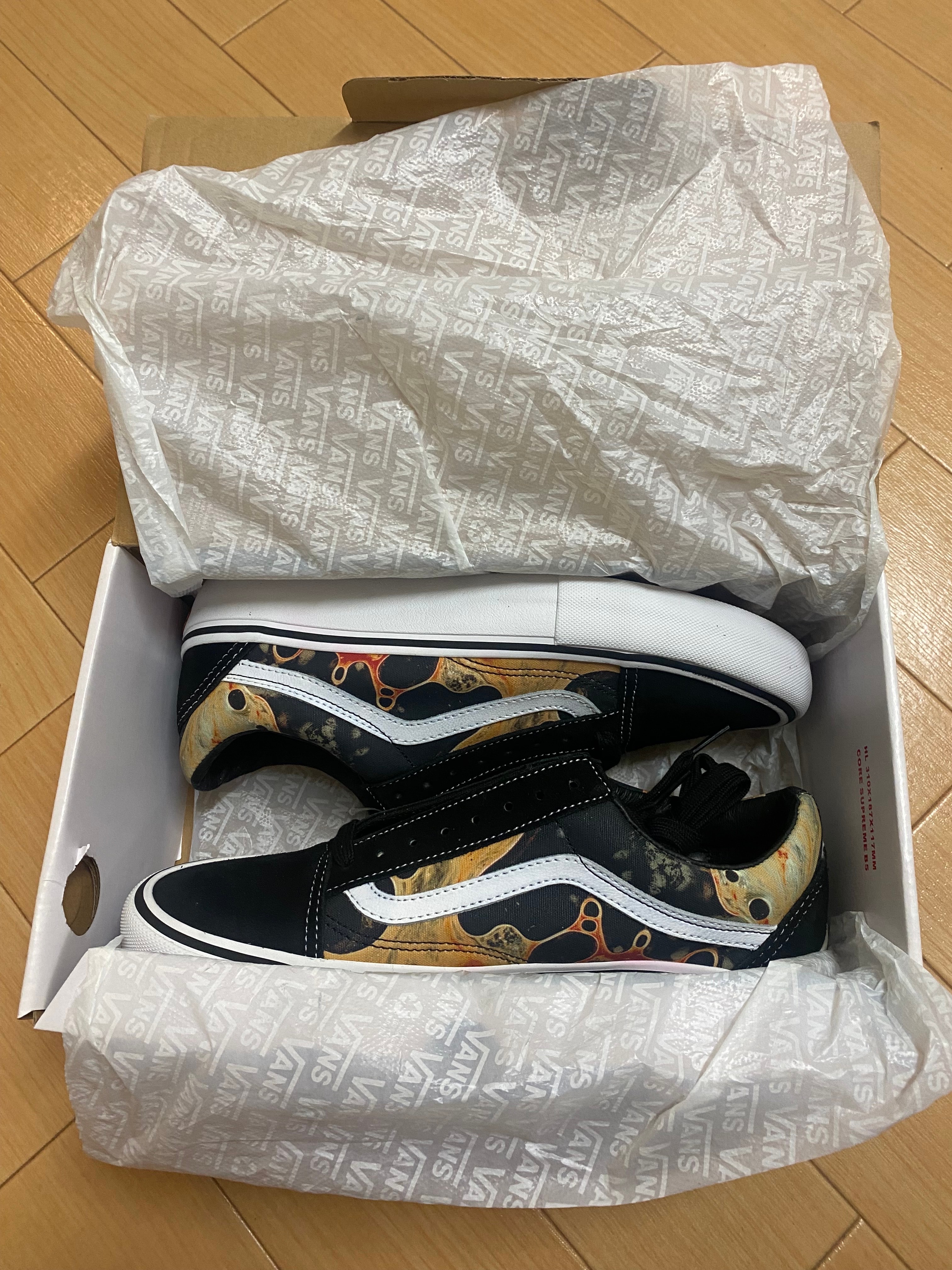 Andres Serrano × Supreme × Vans Old Skool Blood and Se II 