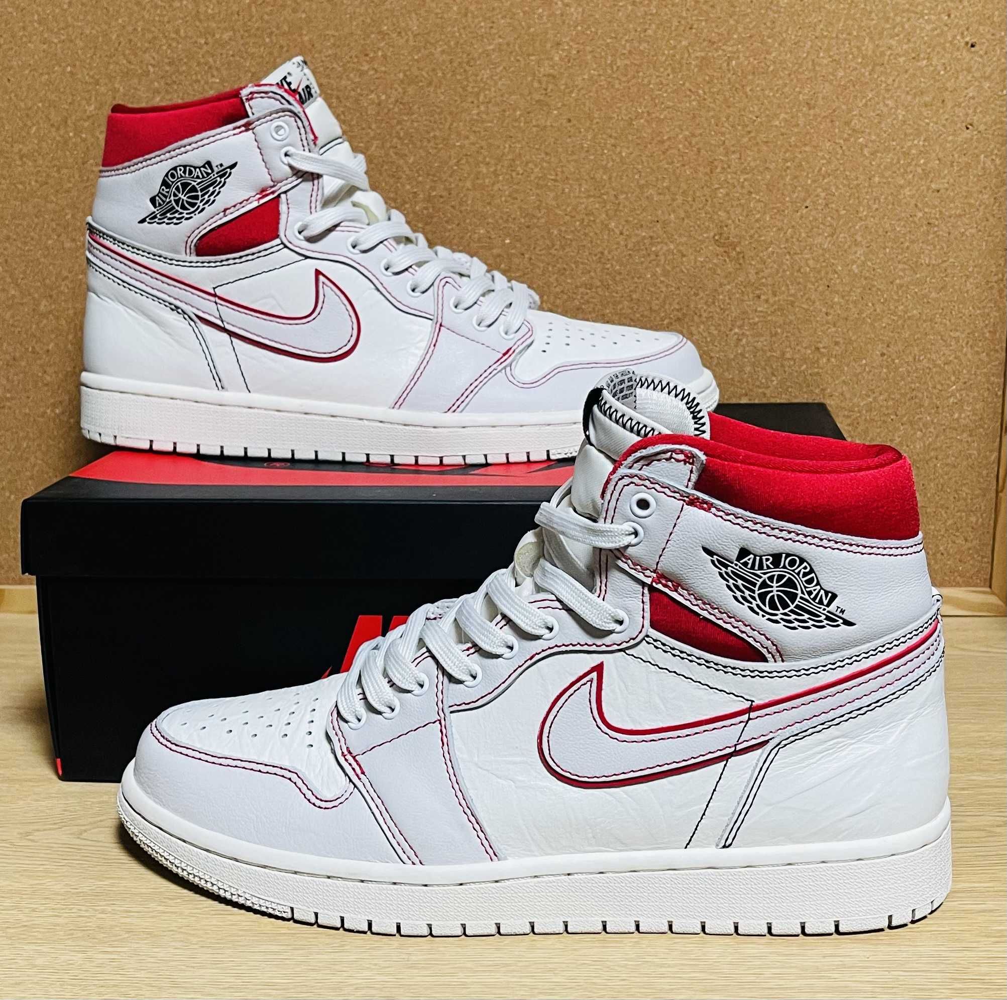 Nike Air Jordan 1 Retro High OG "Sail/University Red"